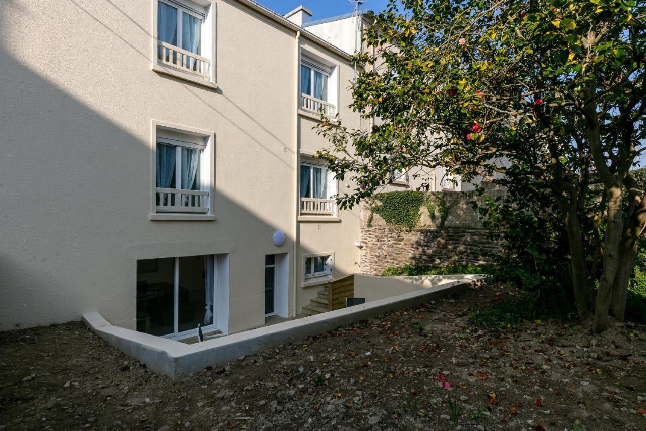 La Belle Poule : Chambre spacieuse avec sdb privative, cuisine et salon partagés, terrasse, proche facs et centre Brest Esterno foto