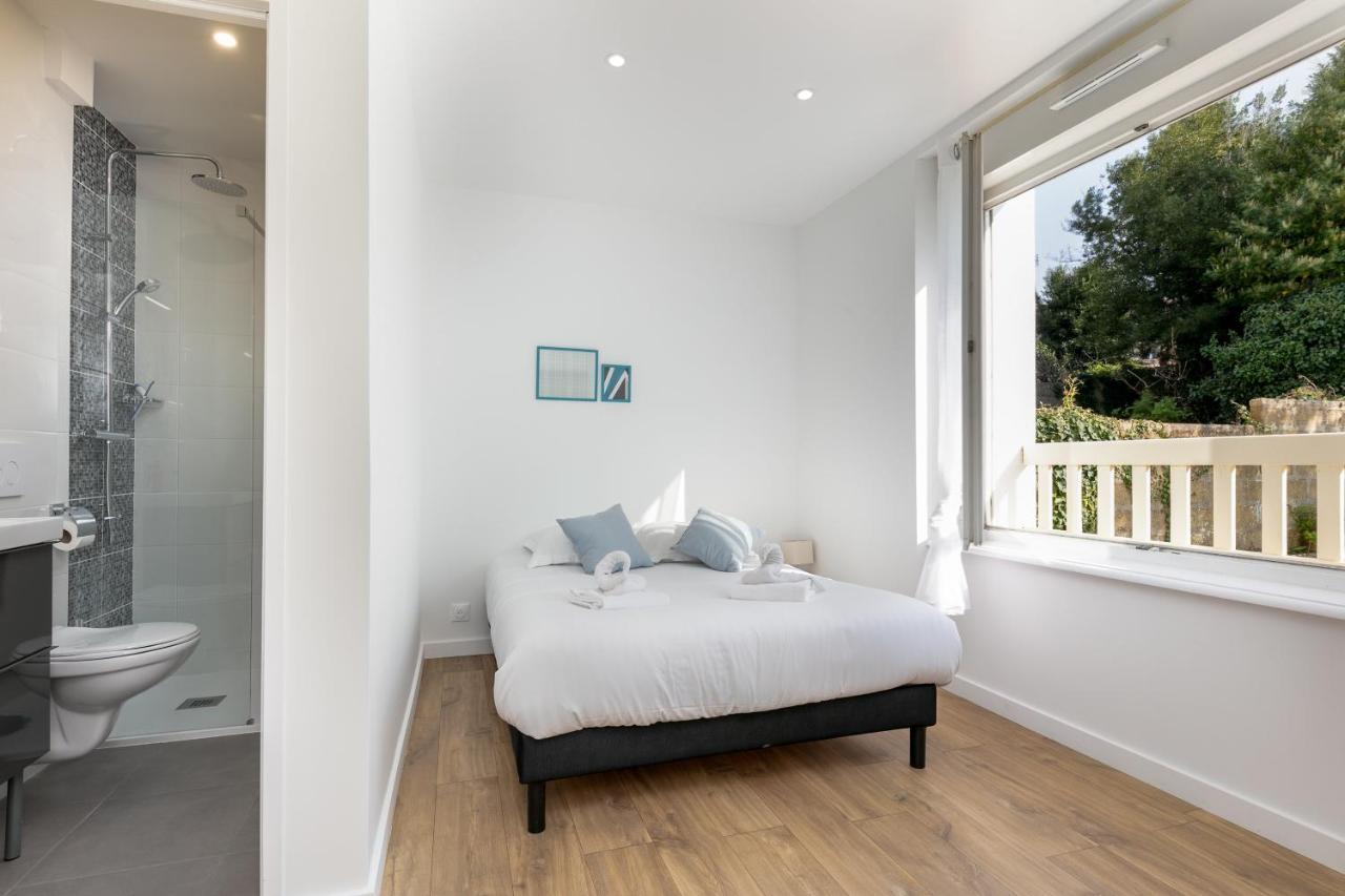 La Belle Poule : Chambre spacieuse avec sdb privative, cuisine et salon partagés, terrasse, proche facs et centre Brest Esterno foto